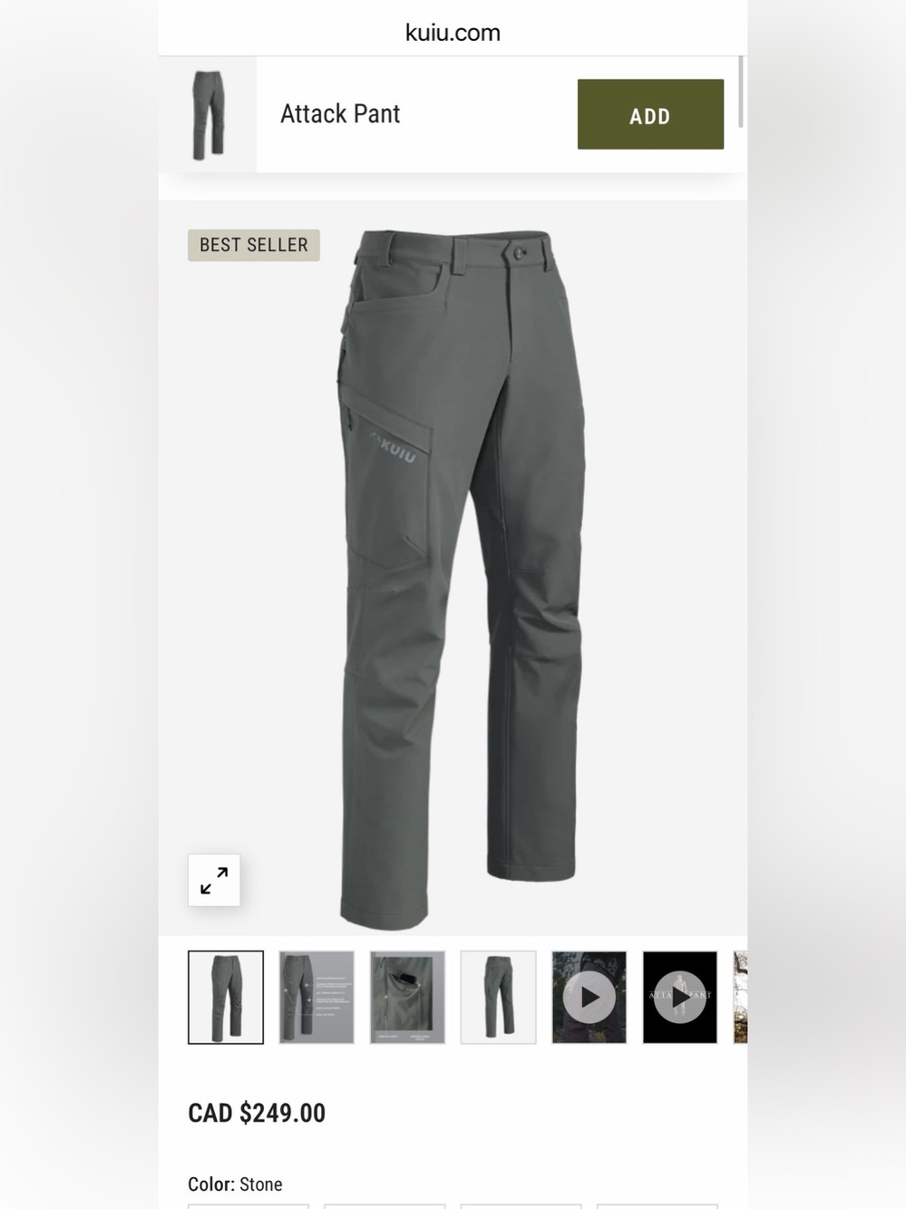 KUIU Attack Pants (34) - Picture 9 of 9